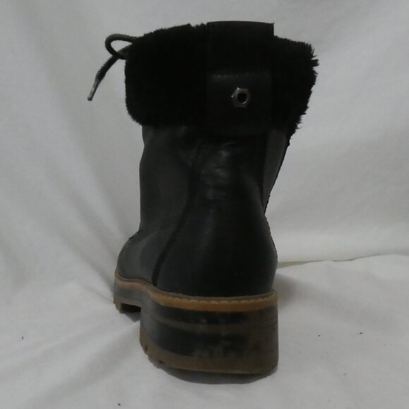 Unbranded | 11 inch bottom sole measured | Black Rugged Outdoor Boots - Picture 10 of 13